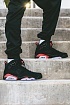 Кроссовки Nike Air Jordan 6 Retro - Black / Infrared