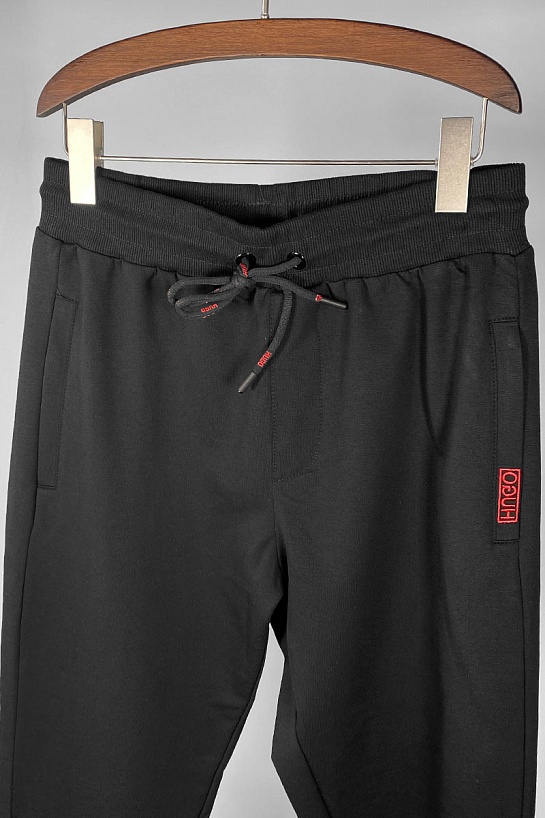 Мужские чёрные штаны Hugo Boss