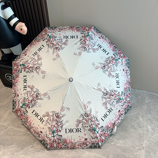 Складной зонт Dior Floral premium