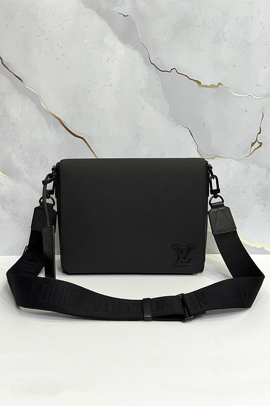Кожаная сумка Louis Vuitton Takeoff Messenger premium 28x23x10 см