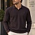 Поло с длинным рукавом Loro Piana premium - Brown