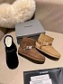 Женские ботинки с мехом Balenciaga Alaska premium - Beige
