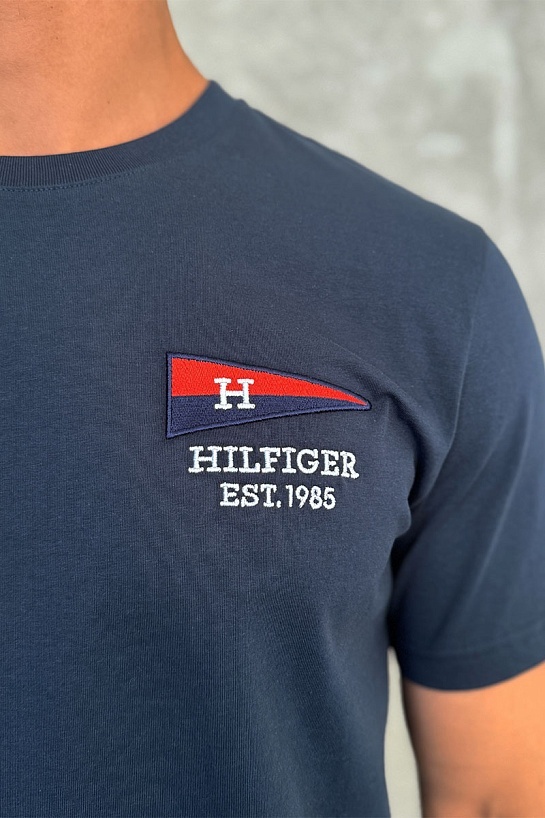 Мужская футболка Tommy Hilfiger flag logo - Navy