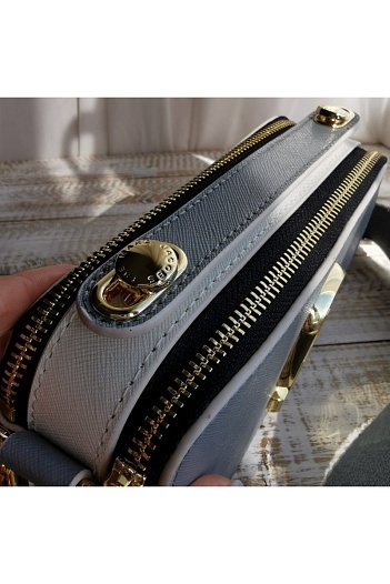 Кожаная сумка Marc Jacobs 19x11 см - Blue   