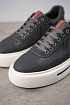 Комбинированные кроссовки Prada logo-stripe - Grey