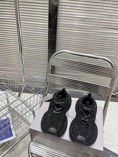 Женские кроссовки Balenciaga 3XL Rhinestones premium   