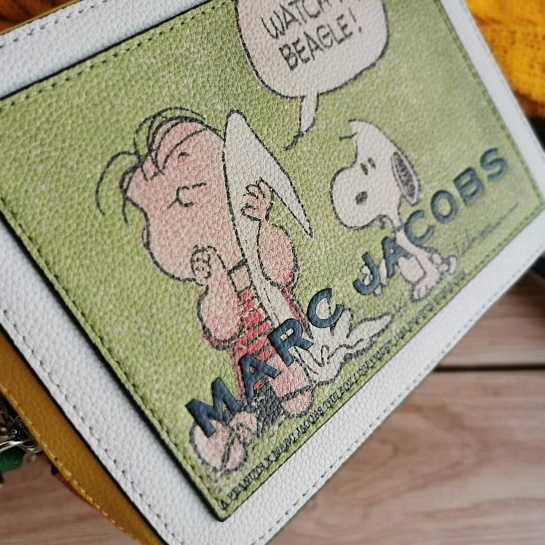 Женская сумка Marc Jacobs Peanuts Mini Box Snoopy 20x15 см