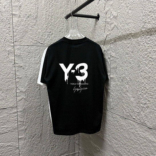 Чёрная футболка Y-3 Yohji Yamamoto x Adidas Premium