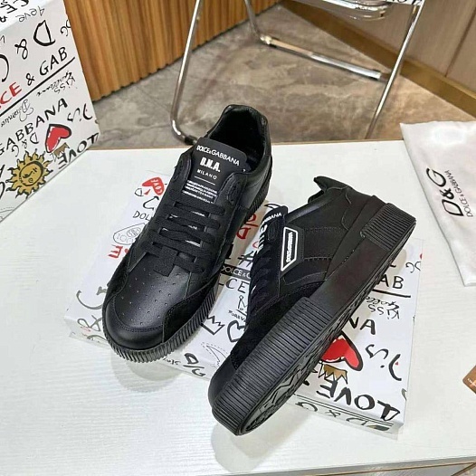 Комбинированные кроссовки Dolce & Gabbana Miami - Black   