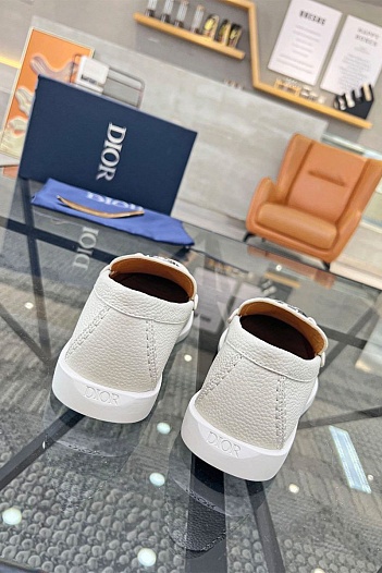 Мужские кожаные лоферы Dior   