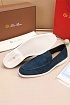 Мужские замшевые лоферы Loro Piana Summer Walk