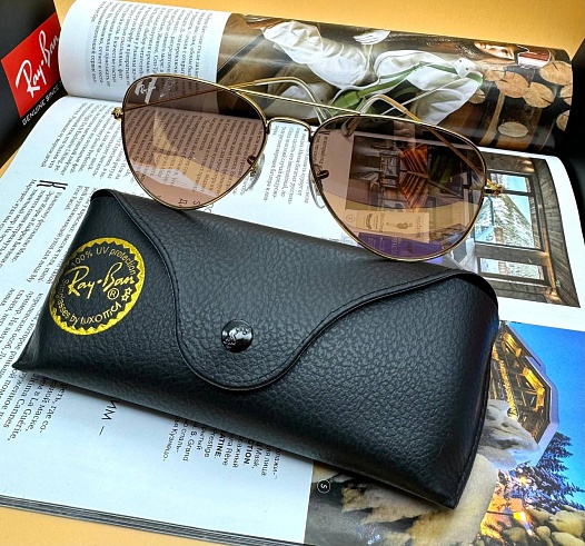 Солнцезащитные очки Ray-Ban Aviator Large Metal   