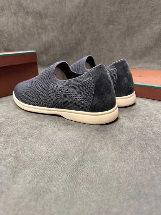 Мужские текстильные лоферы Loro Piana
