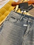 Мужские синие джинсы Dolce & Gabbana slim fit Premium