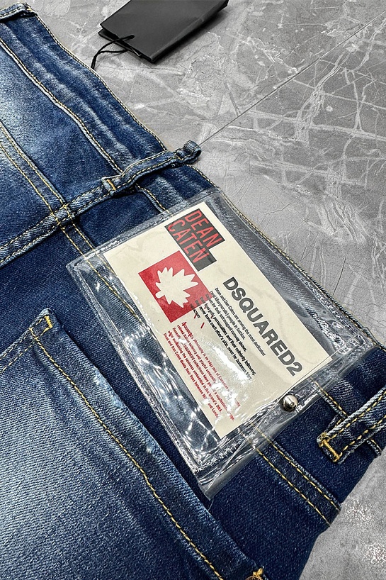 Мужские джинсовые шорты Dsquared2 Dean Caten