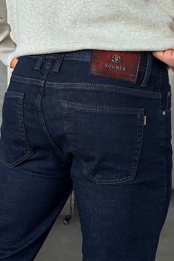 Мужские тёмно-синие джинсы Bogner regular fit   
