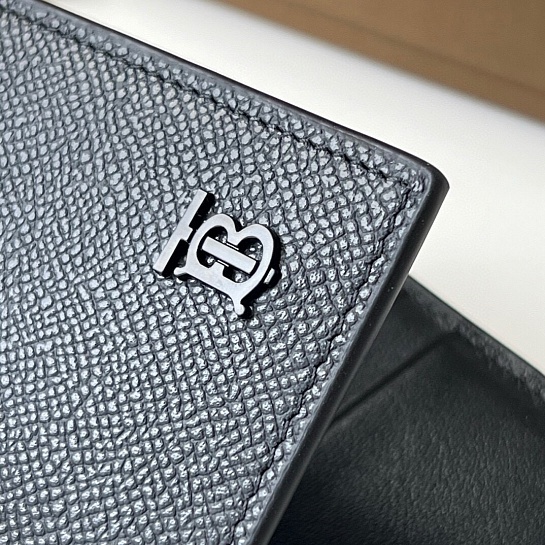 Кожаный кошелёк Burberry Premium 11x10 см