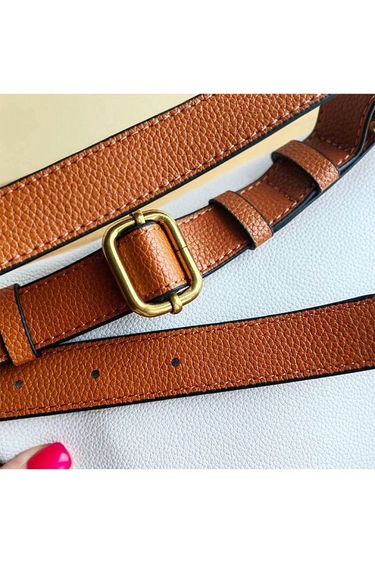 Кожаная сумка на пояс Coach Charter multi-patch 33x17 см