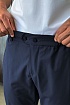Мужские тёмно-синие брюки Zilli slim fit
