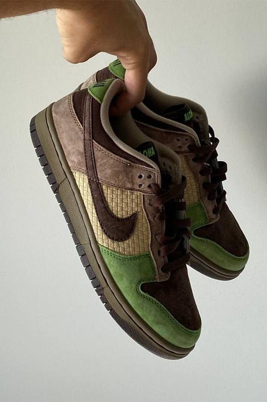 Кроссовки Kickshawaii x Nike SB Dunk Low Aloha