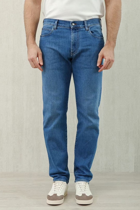 Мужские синие джинсы Loro Piana Premium