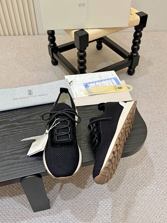 Мужские кроссовки Brunello Cucinelli knitted