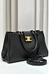 Женская сумка Celine Appoline Medium Premium 37.5x22x16 см - Black