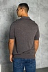 Мужское поло Stefano Ricci Eagle zip-neck - Brown