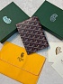 Кожаная обложка для паспорта Goyard Grenelle premium 14x10 см