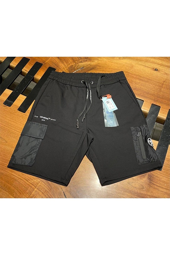 Чёрные мужские шорты Off-White