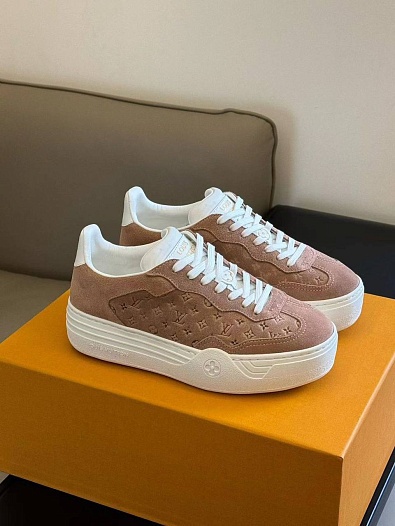 Женские кроссовки Louis Vuitton Groovy Monogram - Brown   