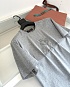 Мужская серая футболка Loro Piana premium