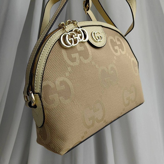 Сумка Gucci Ophidia Jumbo GG Small 24x18 см - Yellow   