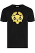 Оверсайз футболка Versace с вышивкой Medusa - Black