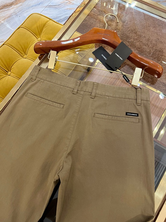 Мужские брюки Dolce & Gabbana Premium - Beige