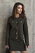 Женский костюм двойка Celine premium - Khaki