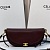 Кожаная сумка Celine Little Halfmoon Soft Triomphe premium 25x13x5 см