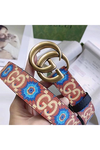 Кожаный ремень Dior Marmont (ширина 3 см, длина 95 / 100 см)   