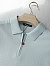 Мужское поло белого цвета Kiton premium