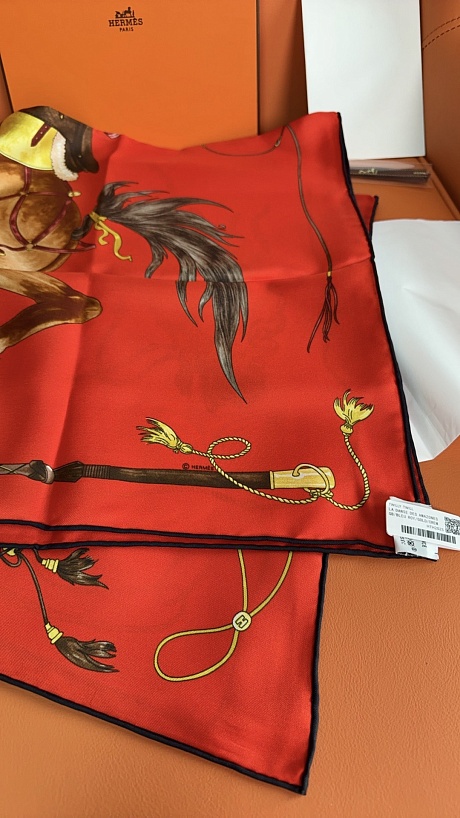 Платок Hermes Grand Galop premium 88x88 см
