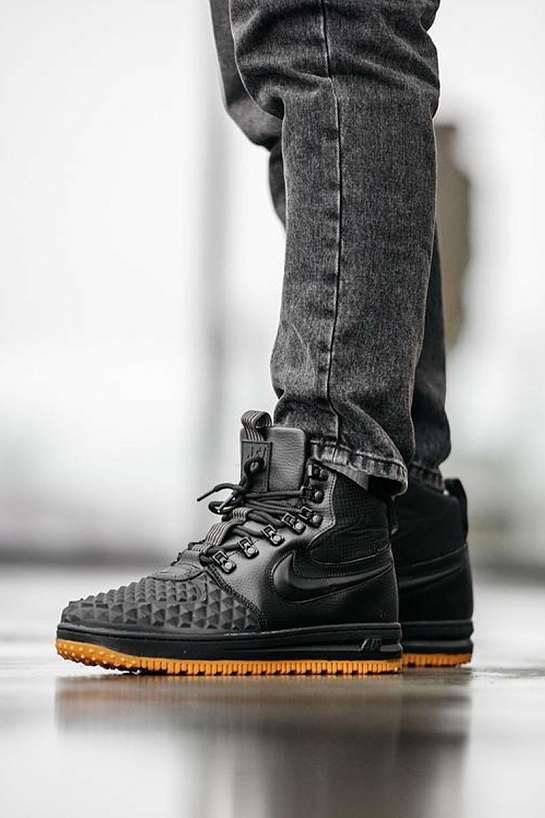 Кроссовки с мехом Nike Lunar Force 1 Duckboot '17