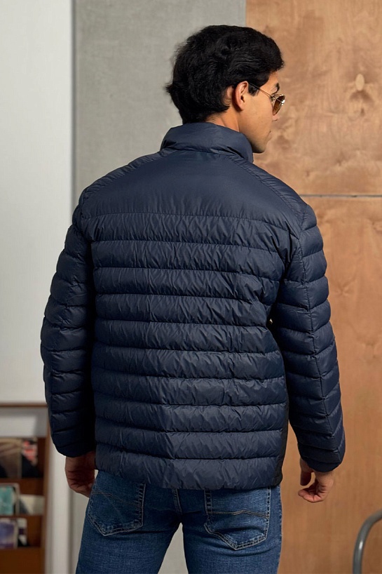 Мужская куртка Calvin Klein side-logo - Navy