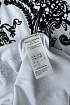 Белая футболка Dolce&Gabbana с фактурным принтом