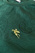 Зелёная мужская футболка Etro embroidered-logo