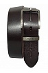 Мужской кожаный ремень Calvin Klein коричневого цвета
