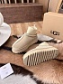 Женские замшевые ботинки UGG Tazz Platform - Beige