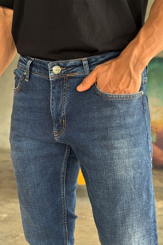 Синие джинсы Loro Piana