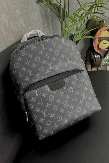 Кожаный рюкзак Louis Vuitton Discovery Monogram Eclipse 37х40х20 см   