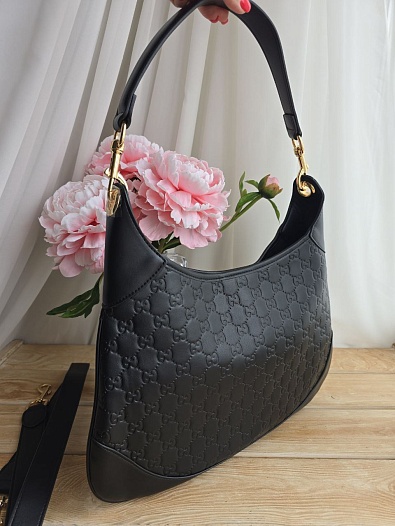 Кожаная сумка Gucci GG Guccissima 42x36 см   