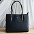 Кожаная сумка Prada чёрного цвета 36x25 см